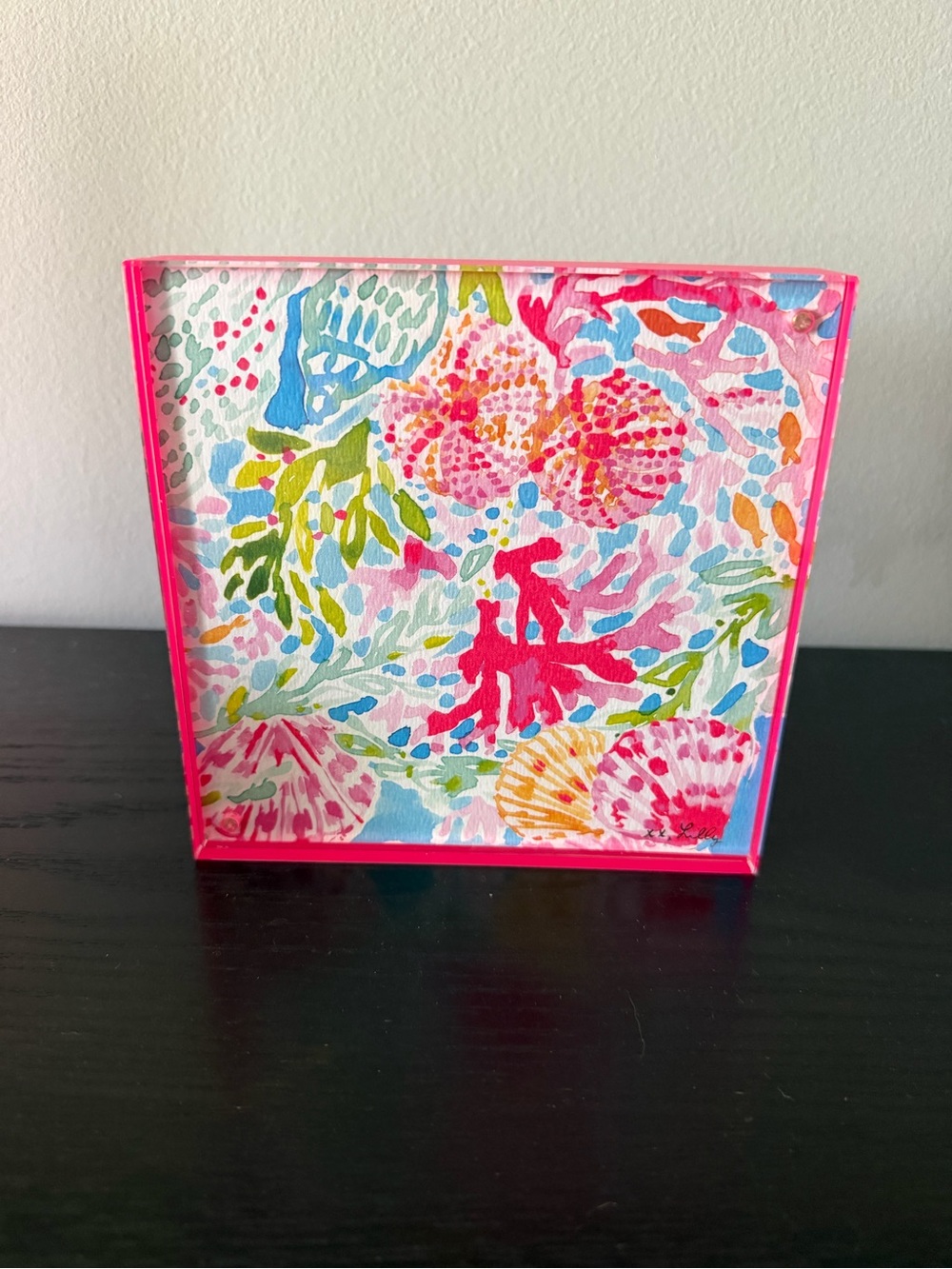 Lilly Pulitzer Acrylic Picture Frame - New in Box